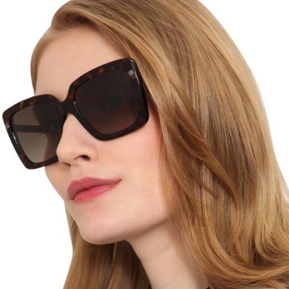 Gucci Accessories - Gucci Havana GG0216 Tortoise Square Sunglasses